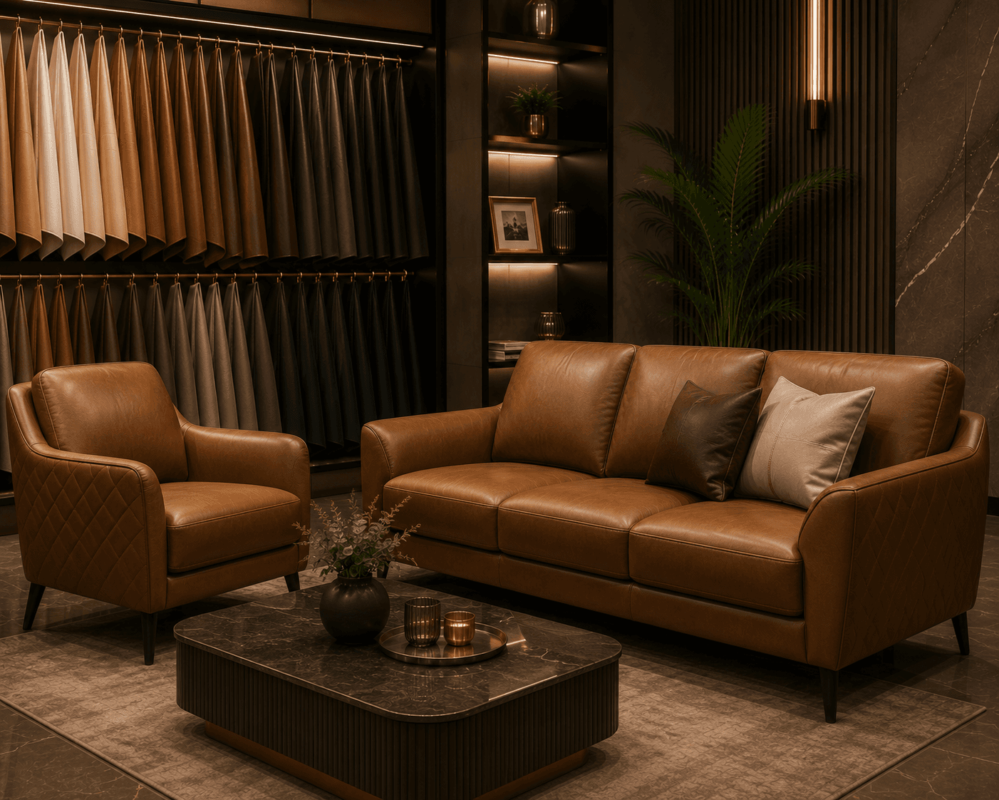 Leatherette Upholstery